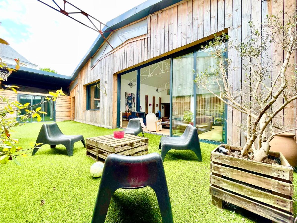 Villa Le Loft - Calme & Deco - Patio Intime - Salle De Cinema - Centre Ville Vannes Exterior photo